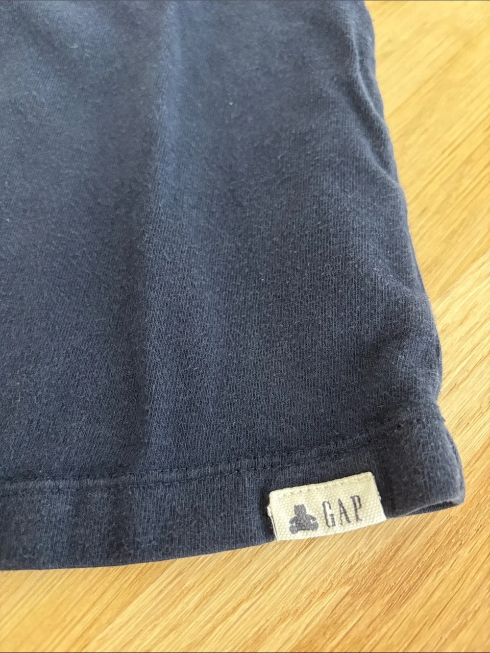 GAP Toddler Navy Short-Sleeve Pocket Tee